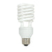 23 WATT T2 MINI SPIRAL E26 120 , Lamps , SATCO, Compact Fluorescent,Medium,Natural Light,Spiral,Spirals CFL,T2,White