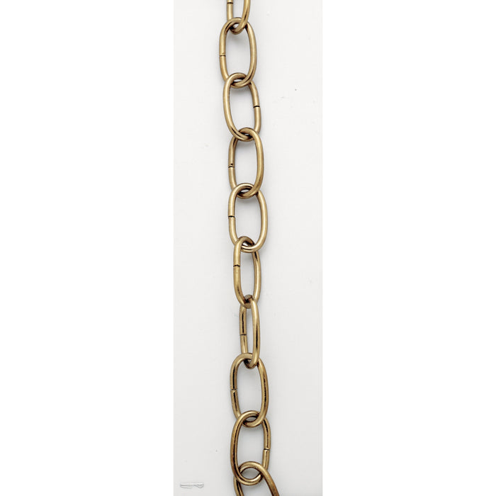 1 YD 8 GAUGE ANT BR CHAIN , Hardware , SATCO, Chain,Hardware & Lamp Parts
