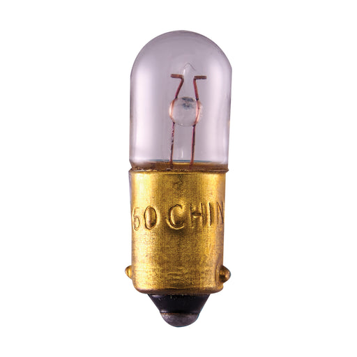1850 5V .45W BA9S T3 1/4 C2R , Lamps , SATCO, Clear,Incandescent,Miniature,Miniature Bayonet,T3.25