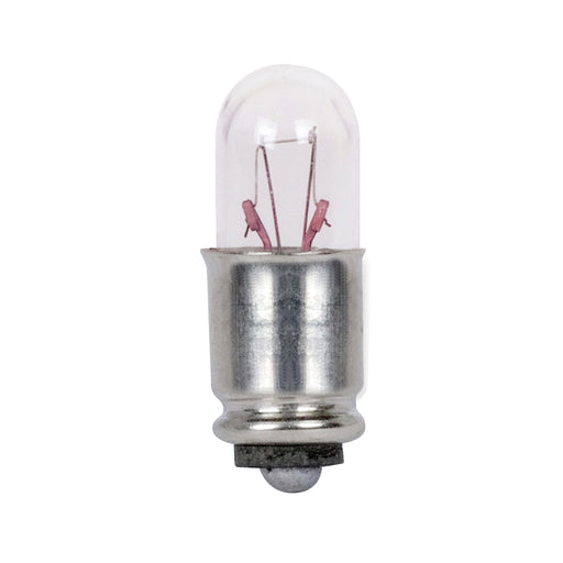 334 28V 1.1W S5.7S9 T1 3/4 C2F , Lamps , SATCO, Clear,Incandescent,Midget Grooved,Miniature,T1.75