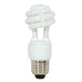 9T2/E26/4100K/120V/1PK , Lamps , SATCO, Compact Fluorescent,Cool White,Medium,Spiral,Spirals CFL,T2,White
