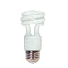 11T2/E26/2700K/120V/1PK , Lamps , SATCO, Compact Fluorescent,Medium,Spiral,Spirals CFL,T2,Warm White,White