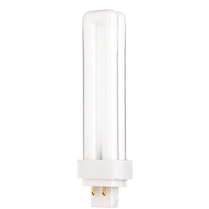 CFD18W/4P/827 , Lamps , HyGrade, Compact Fluorescent,Double Twin 4 Pin,G24q-2 (4-Pin),PL 4-Pin,T4,Warm White,White