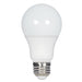 12.5A19/LED/30K/ND/120V/4PK , Lamps , SATCO, A19,Frost,LED,Medium,Type A,Warm White