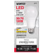 3/9/12A19/3WAY LED/2700K/90CRI , Lamps , SATCO, A19,Frost,LED,Medium,Type A,Warm White