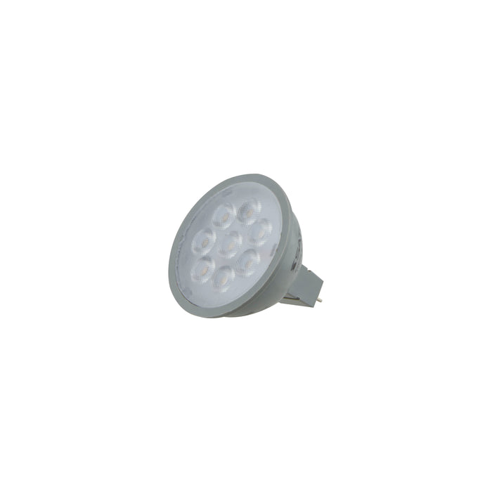6.5MR16/LED/40'/830/12V , Lamps , SATCO, Bi Pin GU5.3,Gray,LED,MR,MR LED,MR16,Warm White