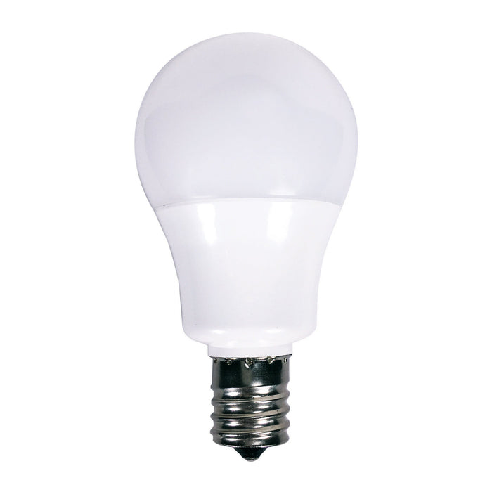 5.5A15/LED/4000K/E17/120V , Lamps , SATCO, A15,Cool White,Frost,Intermediate,LED,Type A