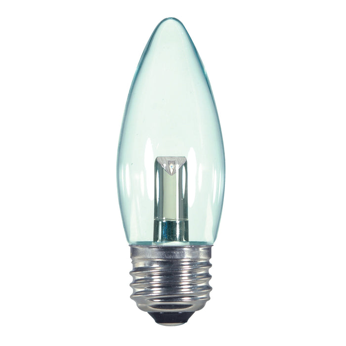 1.4W ETC/LED/120V/CD , Lamps , SATCO, B11,Candle,Clear,Decorative LED,LED,Medium,Warm White