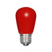 1.4W S14/RED/LED/120V/CD , Lamps , SATCO, Ceramic Red,LED,Medium,S14,Sign,Sign & Indicator