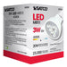 3MR11/LED/25'/4000K/12V , Lamps , SATCO, Bi Pin GU4,Clear,Cool White,LED,MR,MR LED,MR11