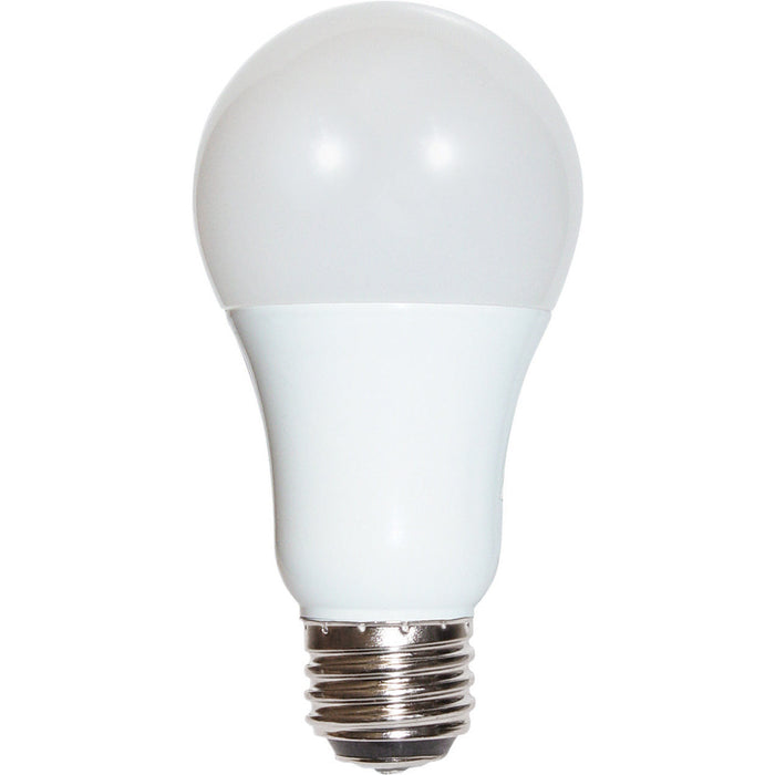 3/9/12A19/3WAY LED/4000K/120V , Lamps , SATCO, A19,Cool White,Frost,LED,Medium,Type A