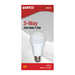 3/9/12A19/3WAY LED/5000K/120V , Lamps , SATCO, A19,Frost,LED,Medium,Natural Light,Type A