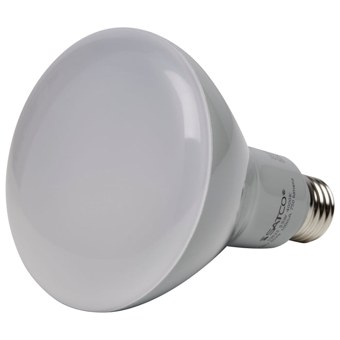 9.5BR30/LED/5000K/750L/120V/D , Lamps , DiTTO, BR & R LED,BR30,Frost,LED,Medium,Natural Light,Reflector
