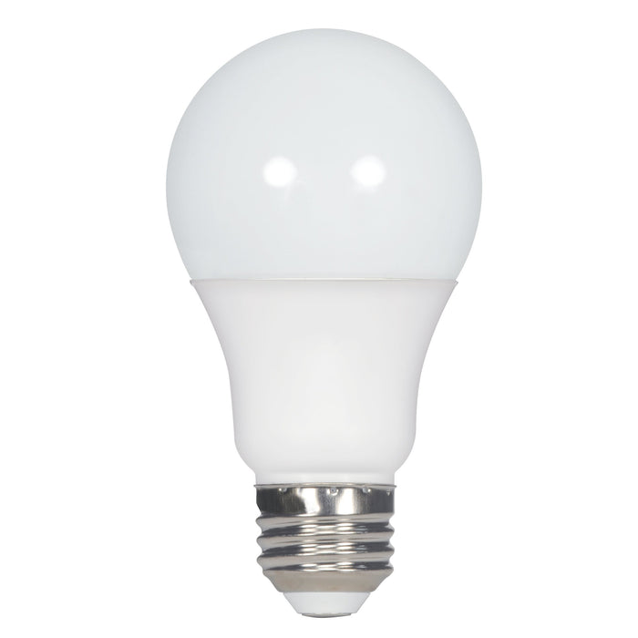 6A19/220/LED/3K/230V/E27 , Lamps , SATCO, A19,European Medium,Frost,LED,Type A,Warm White