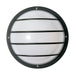 1 LIGHT POLY ROUND CAGE WALL , Fixtures , NUVO, A19,Incandescent,Medium,Outdoor,Wall,Wall Fixture