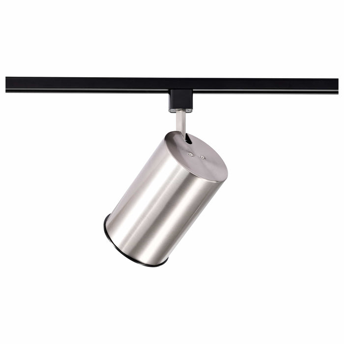 BRSHED NICKEL R30 STRAIGHT CYL , Fixtures , NUVO, Incandescent,Medium,R30,Track,Track Head,Track Lighting