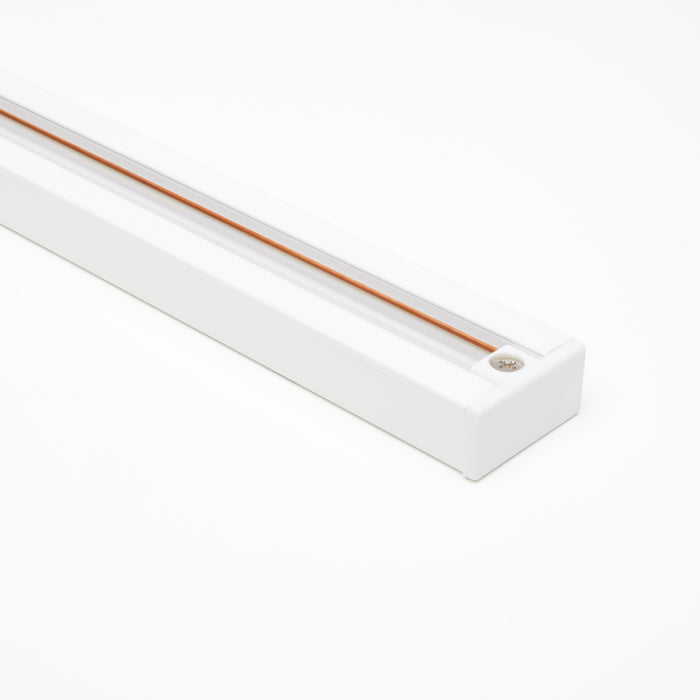WHITE R30 STRAIGHT CYL TRACK K , Fixtures , NUVO, Incandescent,Medium,R30,Track,Track Kit,Track Lighting