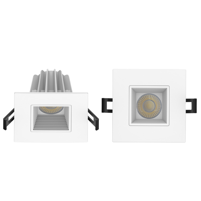 DRF 3in G1 LED Baffle Square Regress Downlight
