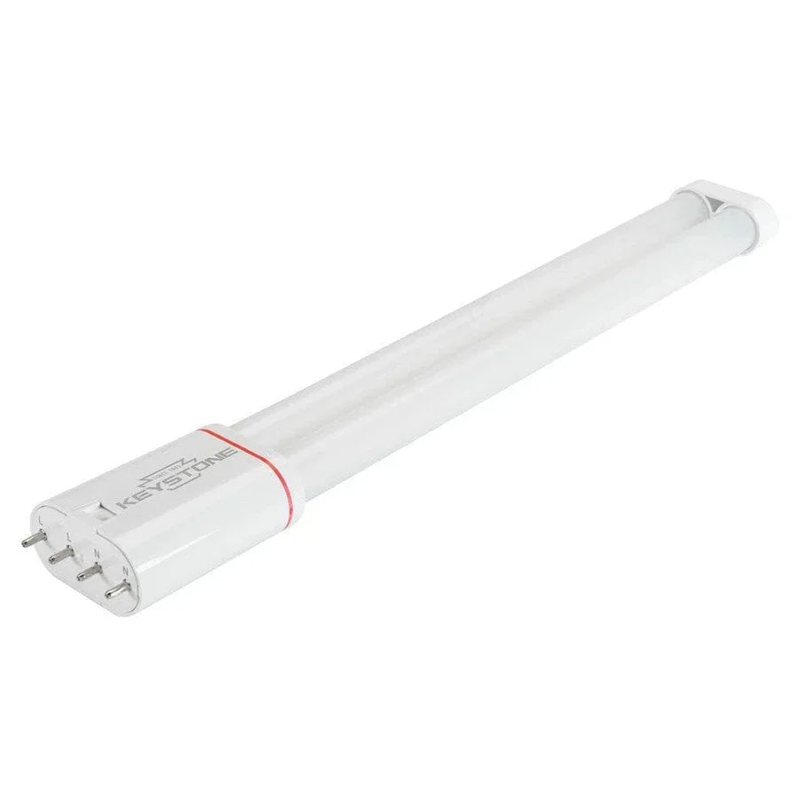 Keystone 10W LED PLL Tube, 2G11 Base, Glass Coated Construction, 120 ...